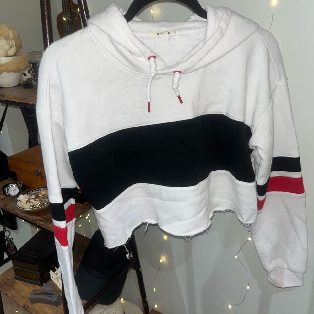 GARAGE Cropped Hoodie S